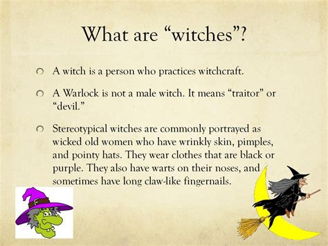What hue are witches commonly portrayed in